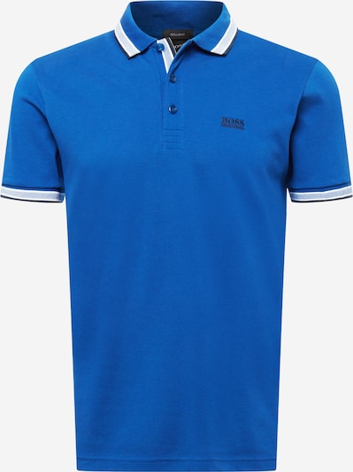 BOSS ATHLEISURE T-Shirt 'Paddy' en bleu roi / blanc, Vue avec produit