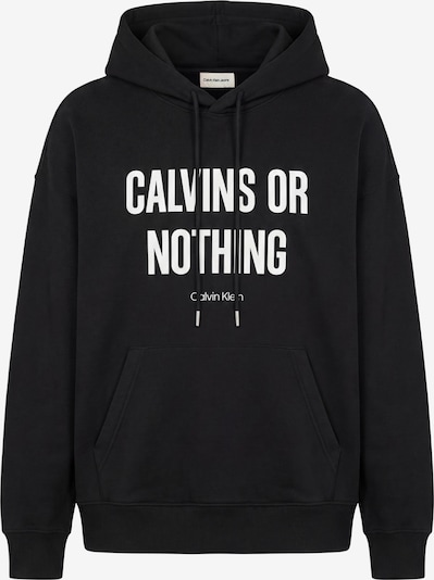 Calvin Klein Jeans Sweatshirt in XS in schwarz / weiß, Produktansicht