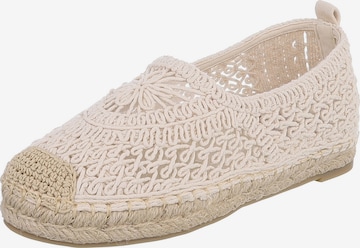 Ital-Design Espadrilles in White: front