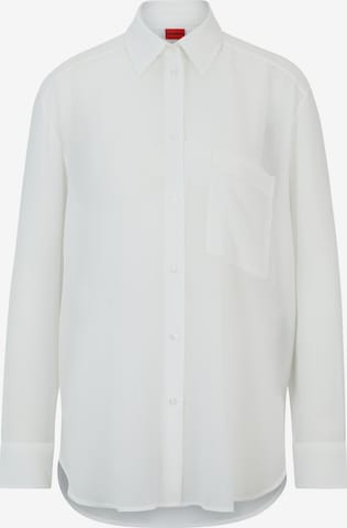 HUGO Red Blouse ' Elodina ' in White: front