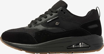 Sneaker bassa di BRITISH KNIGHTS in nero: frontale