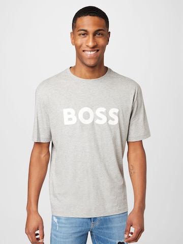 BOSS - Camisa 'TEE 1' em cinzento: frente