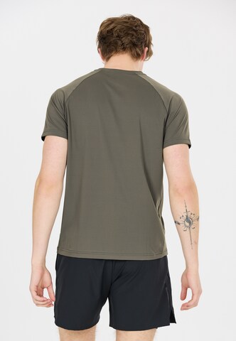ENDURANCE Performance Shirt 'Abia' in Brown
