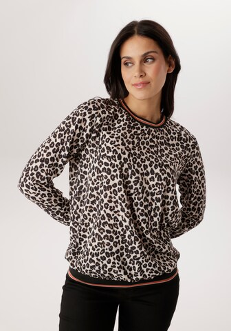 Aniston SELECTED Shirt in Brown: front