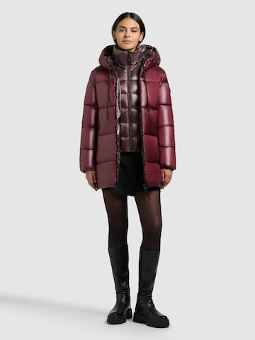 khujo Winterjas 'Dasha' in Rood
