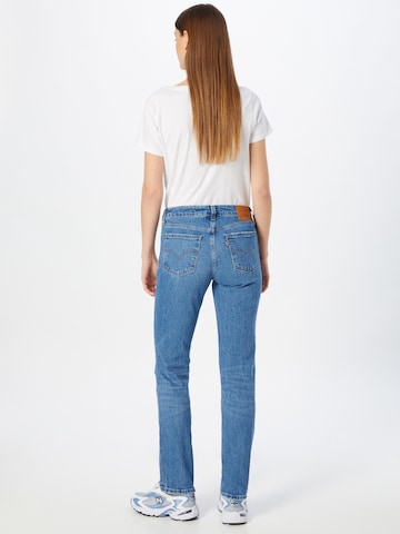 LEVI'S ® Regular Jeans 'Low Pitch Straight' in Blau
