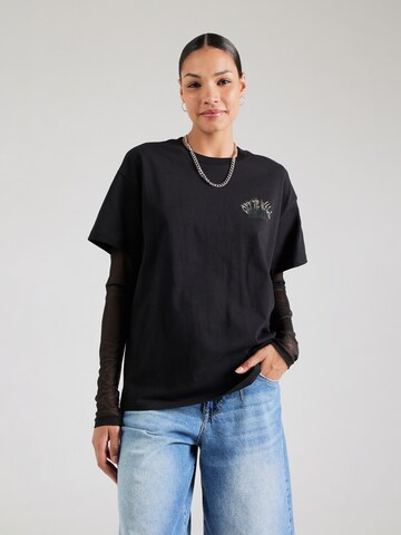 T-shirt oversize 'Metal University' VANS en noir : devant