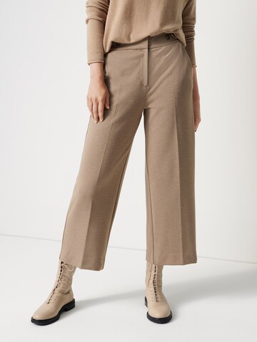 Wide leg Pantaloni con piega frontale 'Cubali' di Someday in beige: frontale