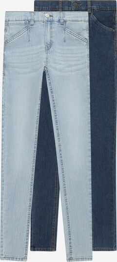 NAME IT Jeans 'POLLY' in marine / blue denim / braun, Produktansicht