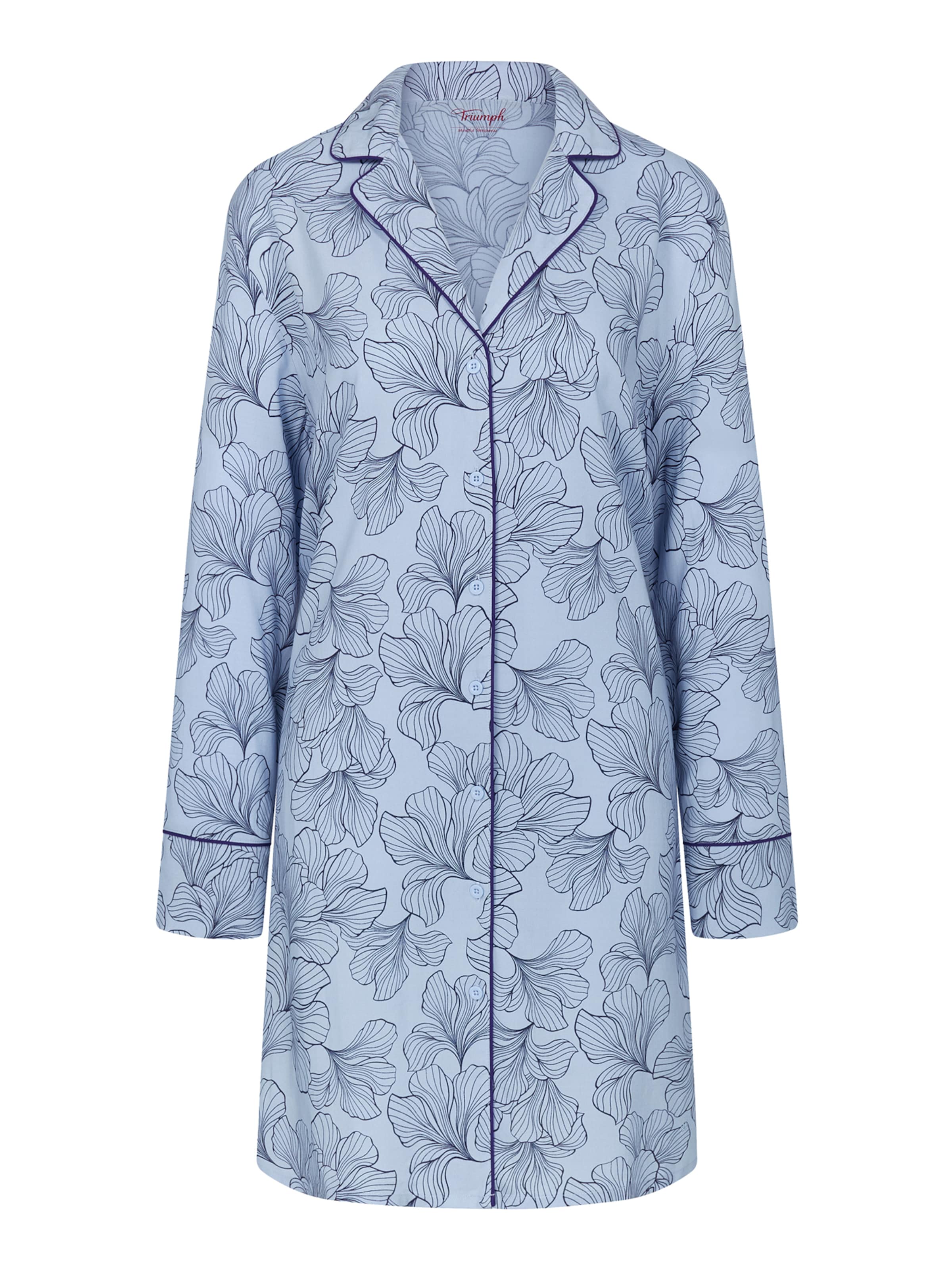 TRIUMPH - Camiseta de noche en azul: frente