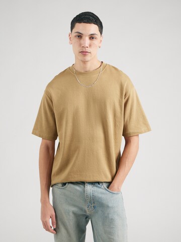 Maglietta 'SLHOscar' di SELECTED HOMME in verde: frontale