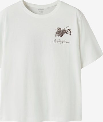 T-Shirt 'NKFKATELIN' NAME IT en blanc : devant