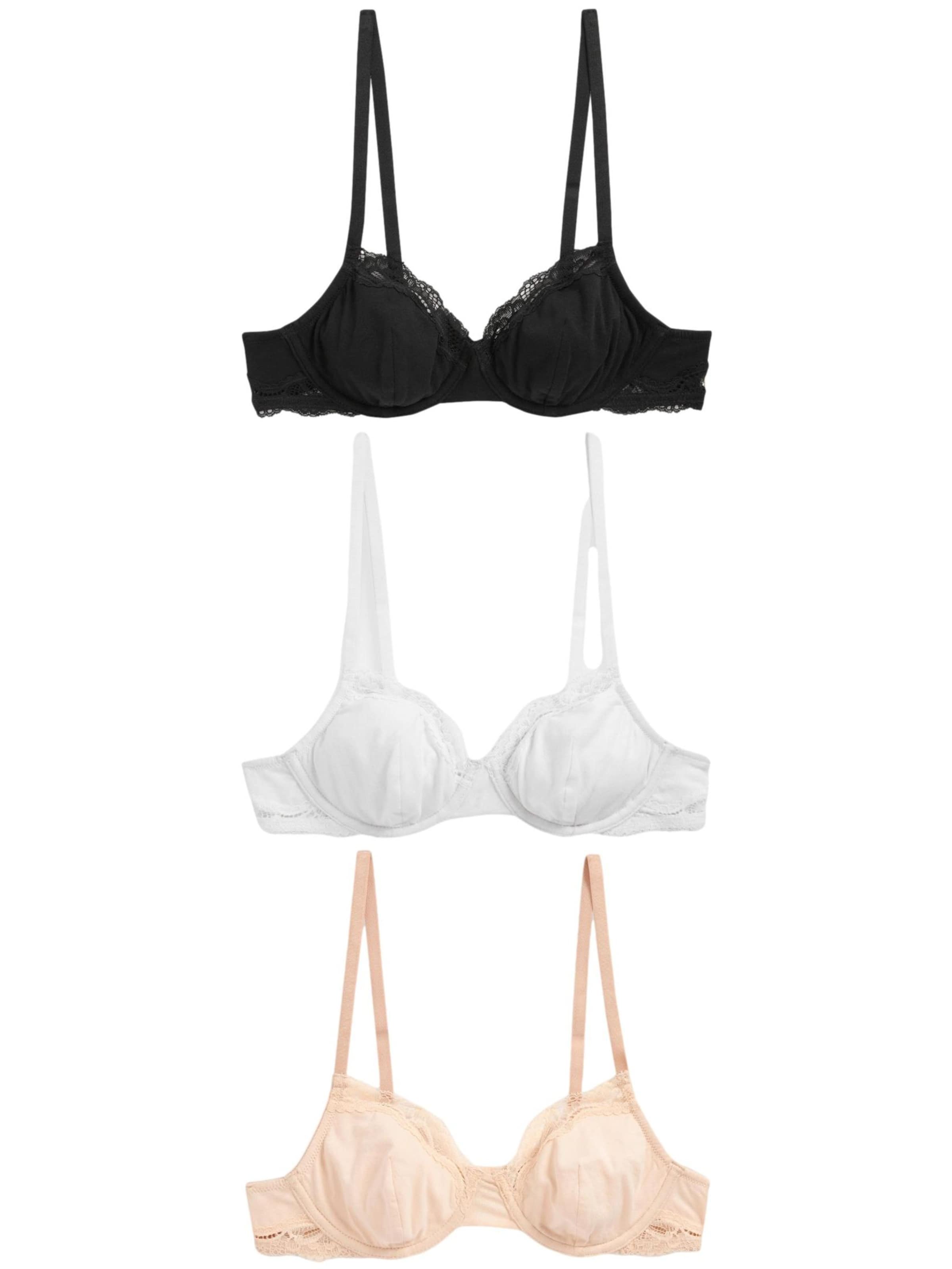 Next Balconette Melltartó - rózsaszín: elől