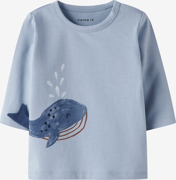 NAME IT T-Shirt 'NBMFLOP' in Blau: Vorderseite