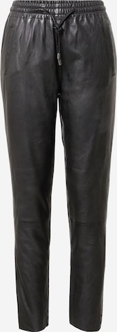 Gipsy Tapered Broek 'Tariza' in Zwart: voorkant