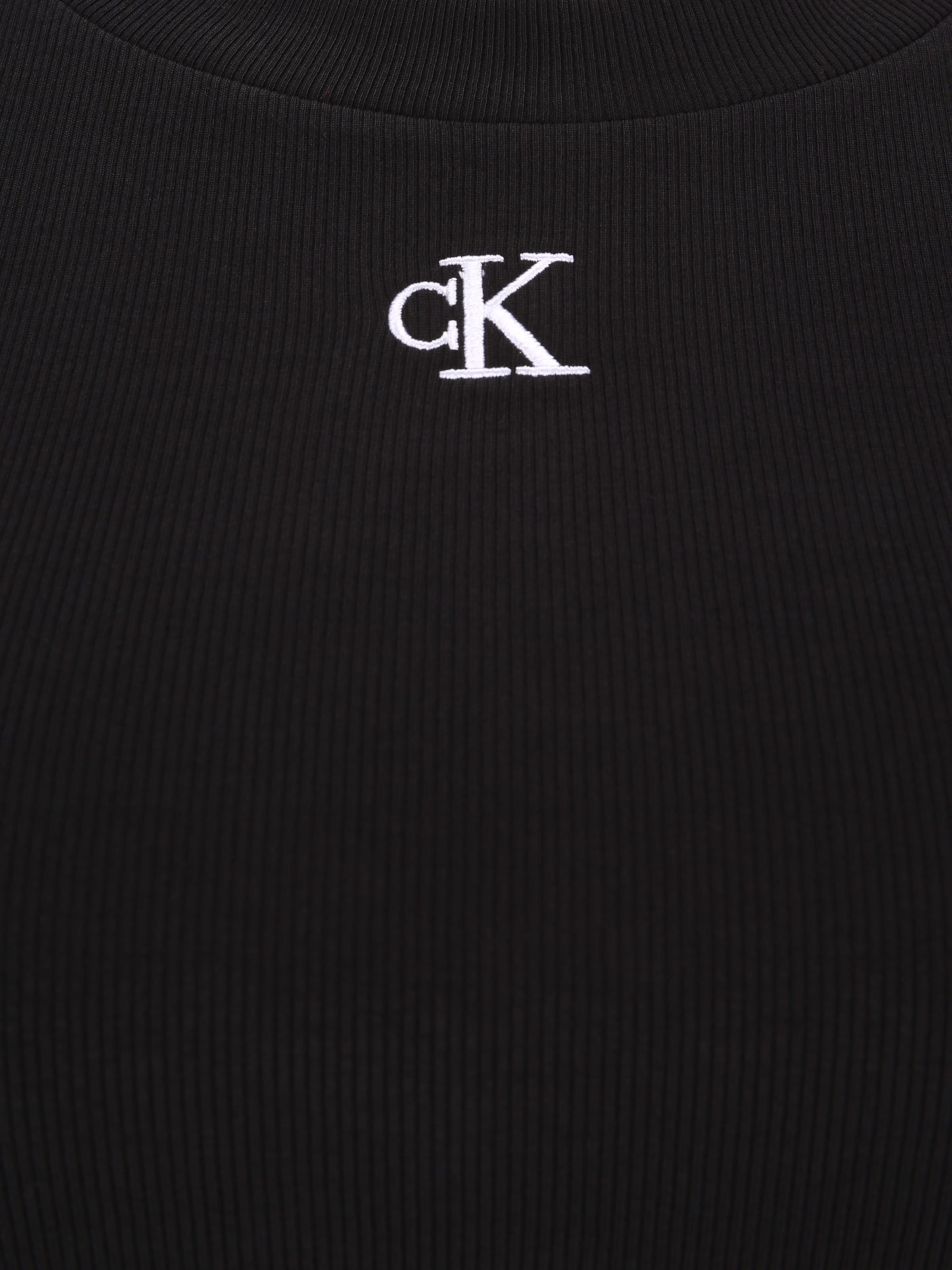 regular Maglietta di Calvin Klein Jeans in nero