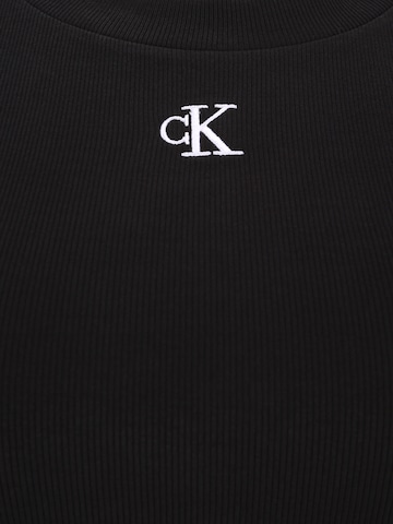 melns Calvin Klein Jeans Standarta T-Krekls