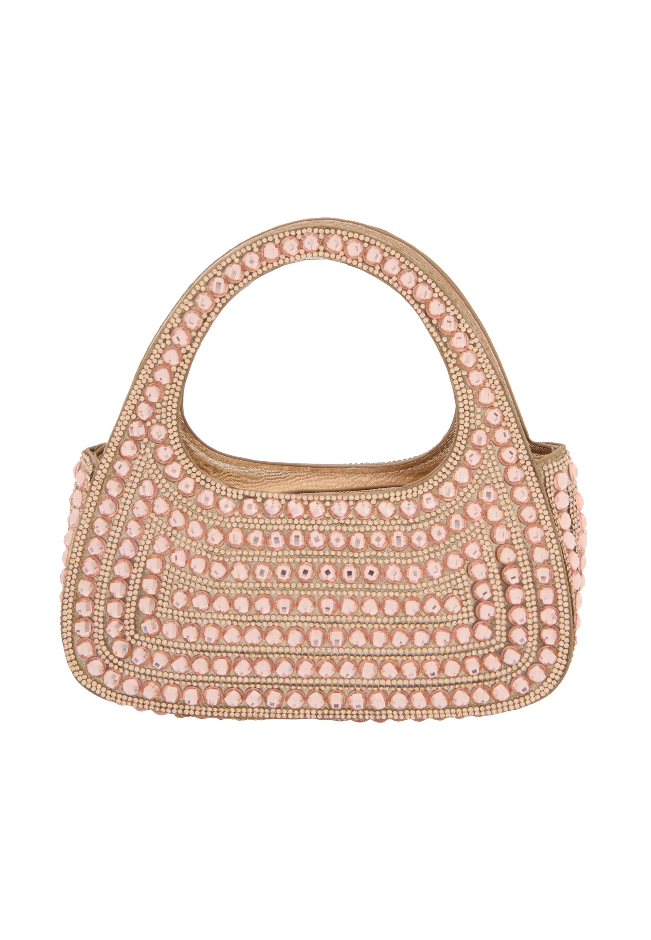 faina Handtas in Beige: voorkant