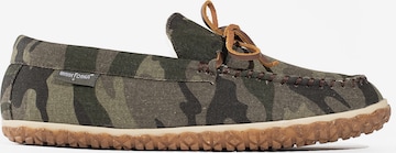 Mocassin 'Taft' Minnetonka en vert