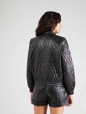 NÜMPHPrijelazna jakna 'LEA' - crna boja