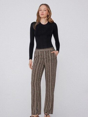 Tezenis Wide leg Pants in Brown
