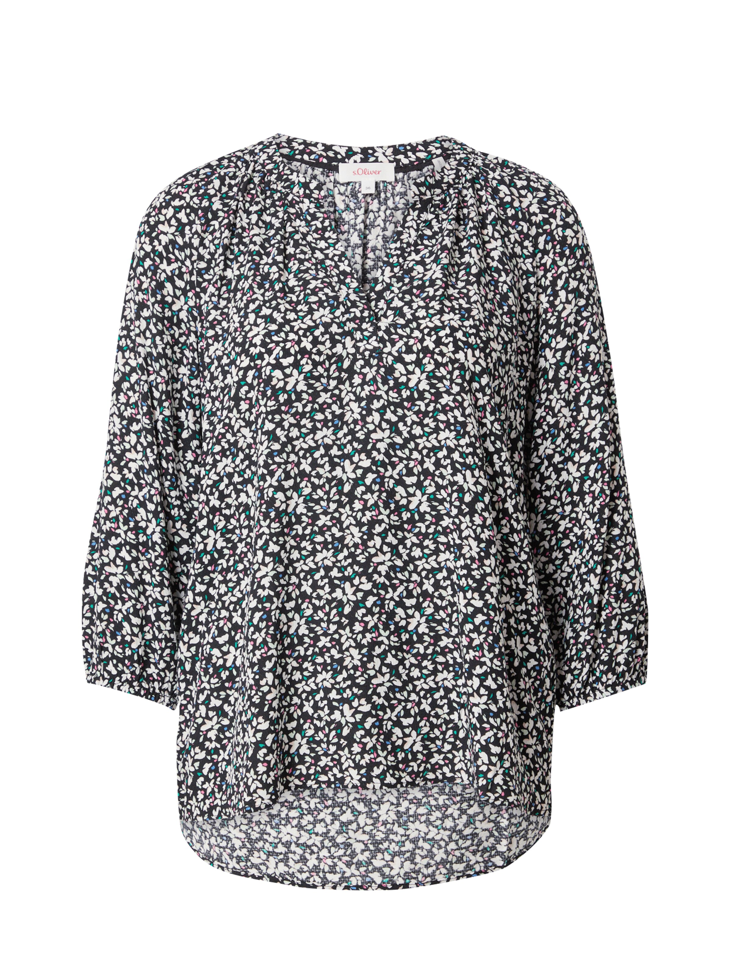 Chemisier s.Oliver en noir : devant