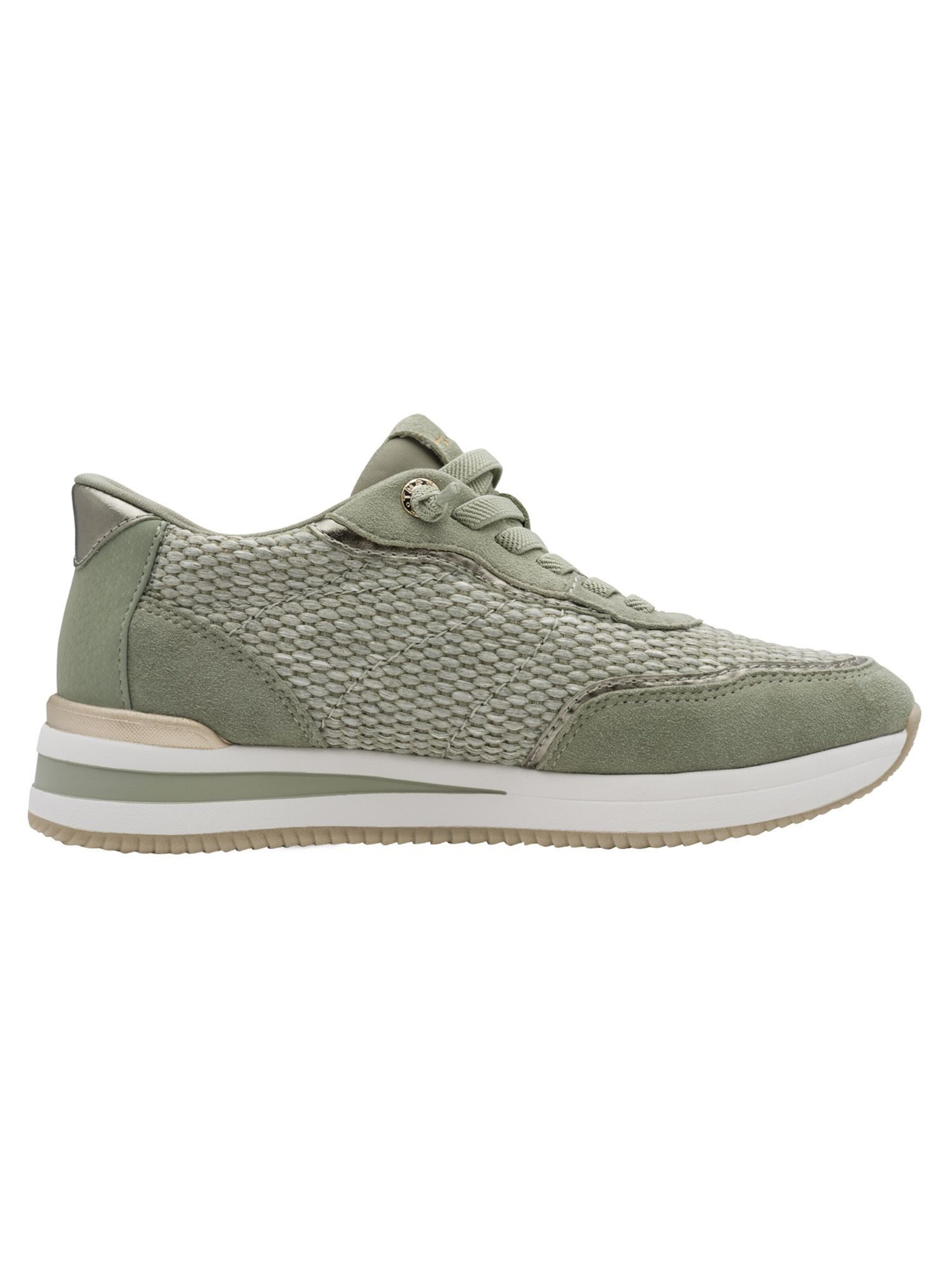 Tamaris Platform trainers in Green