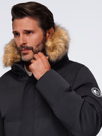 Ombre Winterparka in Zwart