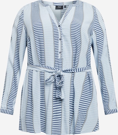 Zizzi Bluza 'MLEXI' u plava / svijetloplava / bijela, Pregled proizvoda