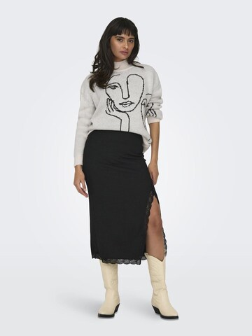Jupe 'ONLHillary' ONLY en noir