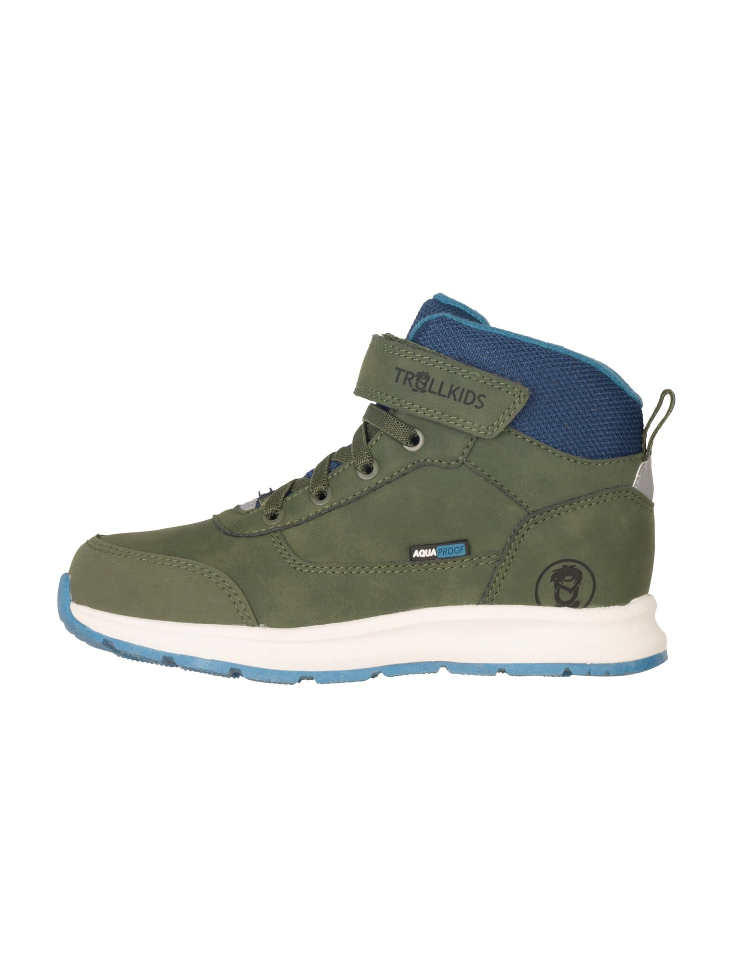 TROLLKIDS Flats in Green: front