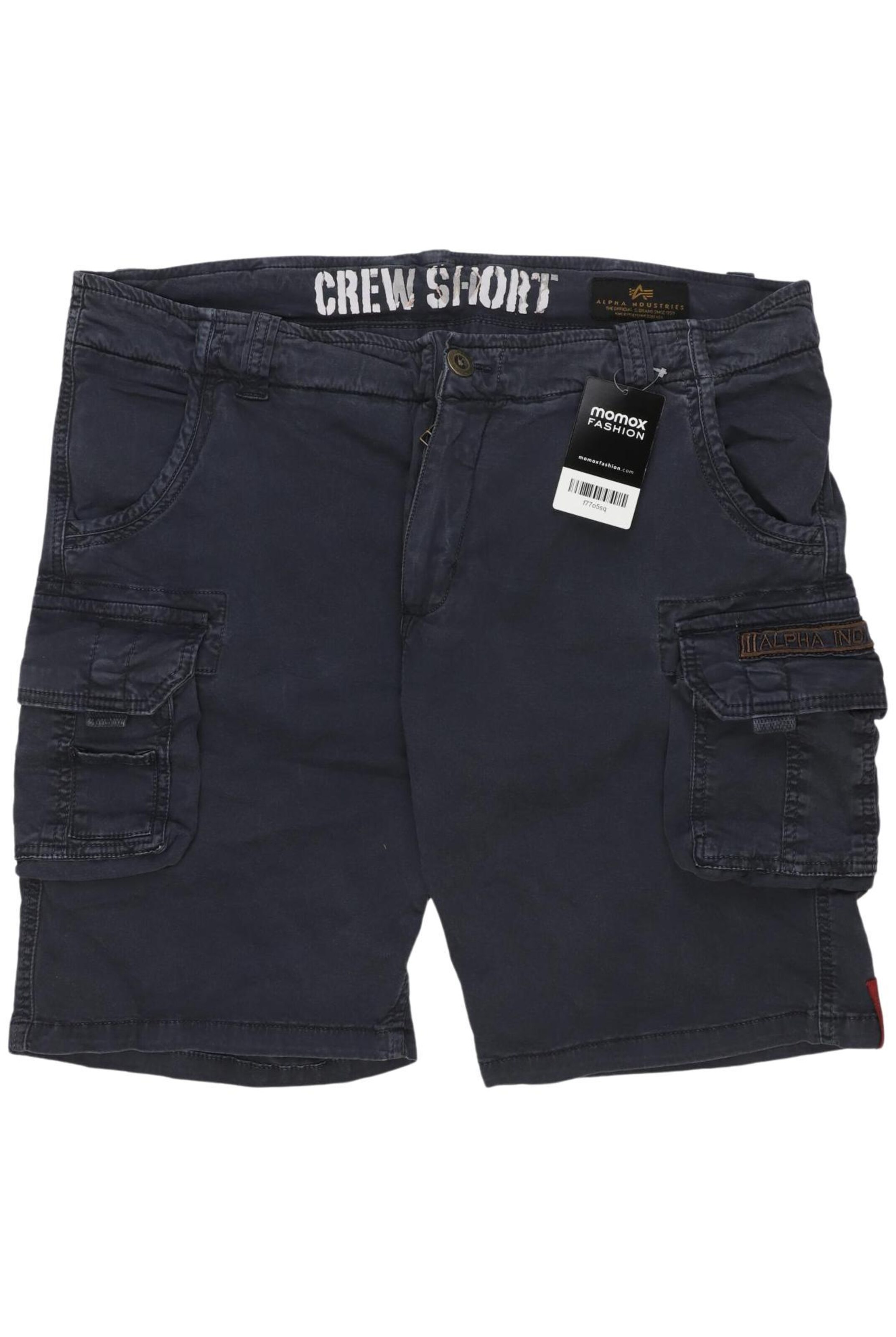 ALPHA INDUSTRIES Shorts in 38 in Blue: front