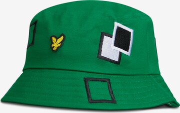 Pălărie de la Lyle & Scott pe verde