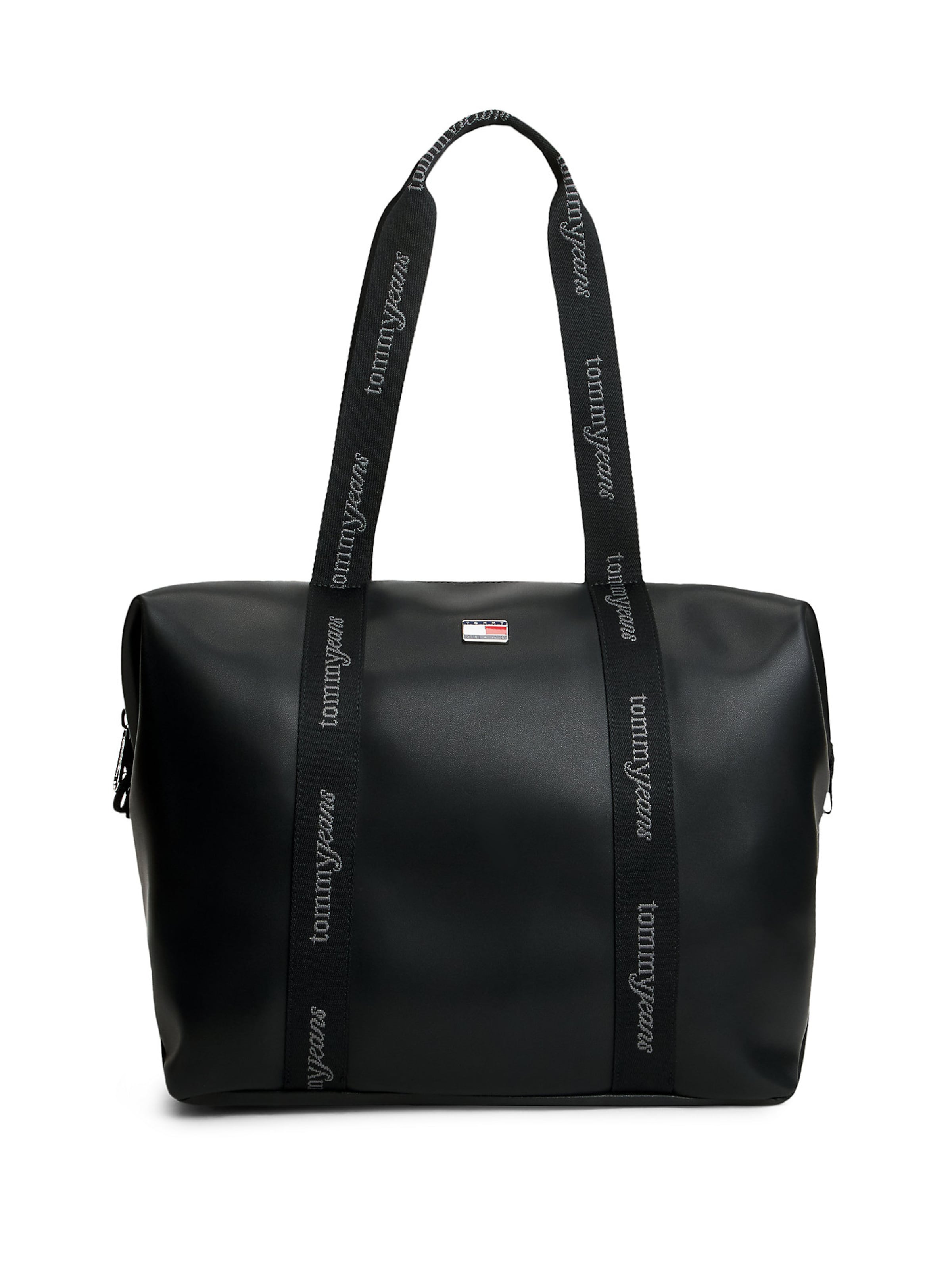 Tommy Jeans Μεγάλη τσάντα 'Daily Elevated' σε μαύρο: μπροστά