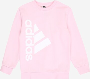 ADIDAS SPORTSWEAR Sportovní mikina 'Bagde of Sport Logo' – pink: přední strana