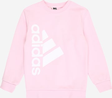 ADIDAS SPORTSWEAR Sportsweatshirt 'Bagde of Sport Logo' in Pink: predná strana