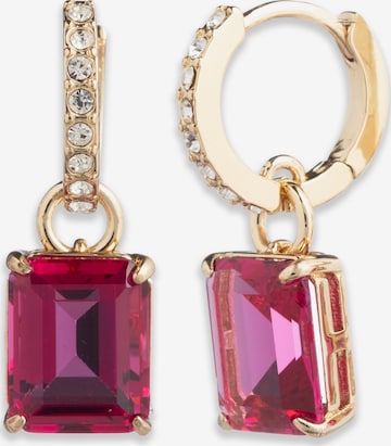 Boucles d'oreilles Lauren Ralph Lauren en or : devant