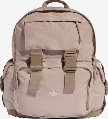 ADIDAS ORIGINALS Backpack in Brown: front
