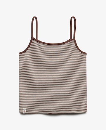 Superdry & Co Top 'Athletic Essentials' in Braun