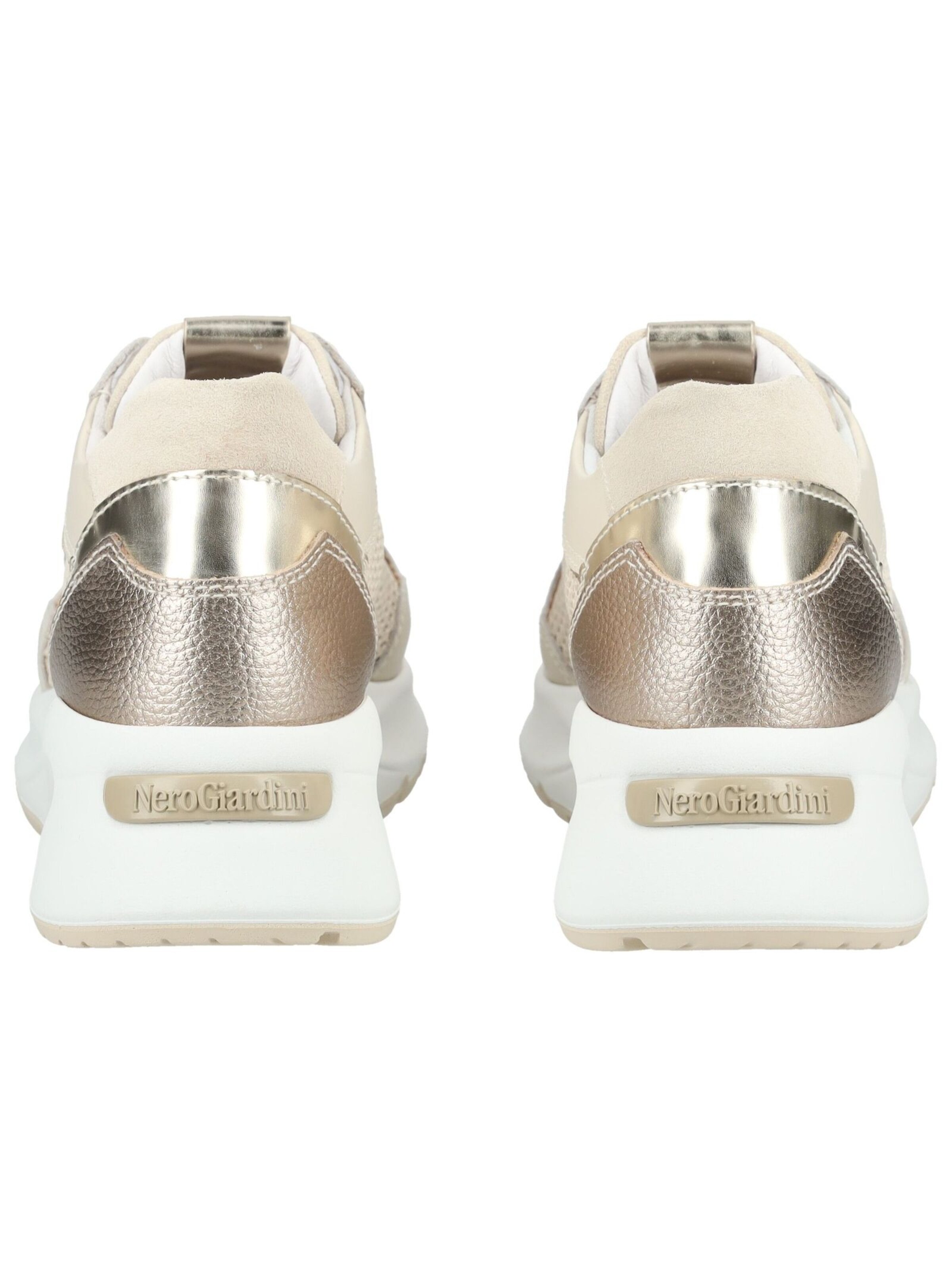 Baskets basses Nero Giardini en beige