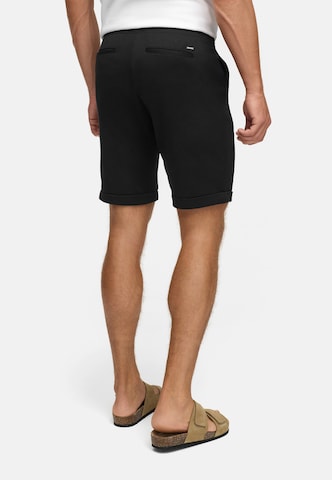 INDICODE JEANS Regular Chino 'INTovey' in Zwart