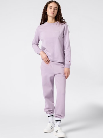 Champion Authentic Athletic Apparel Regular Broek in Lila: voorkant