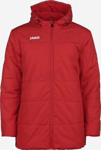 JAKO Athletic Jacket 'Team Coach' in Red: front