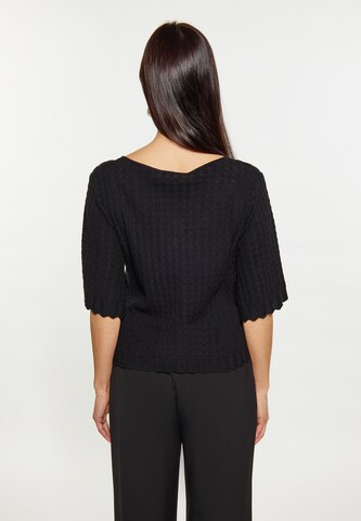 Usha Pullover in Schwarz