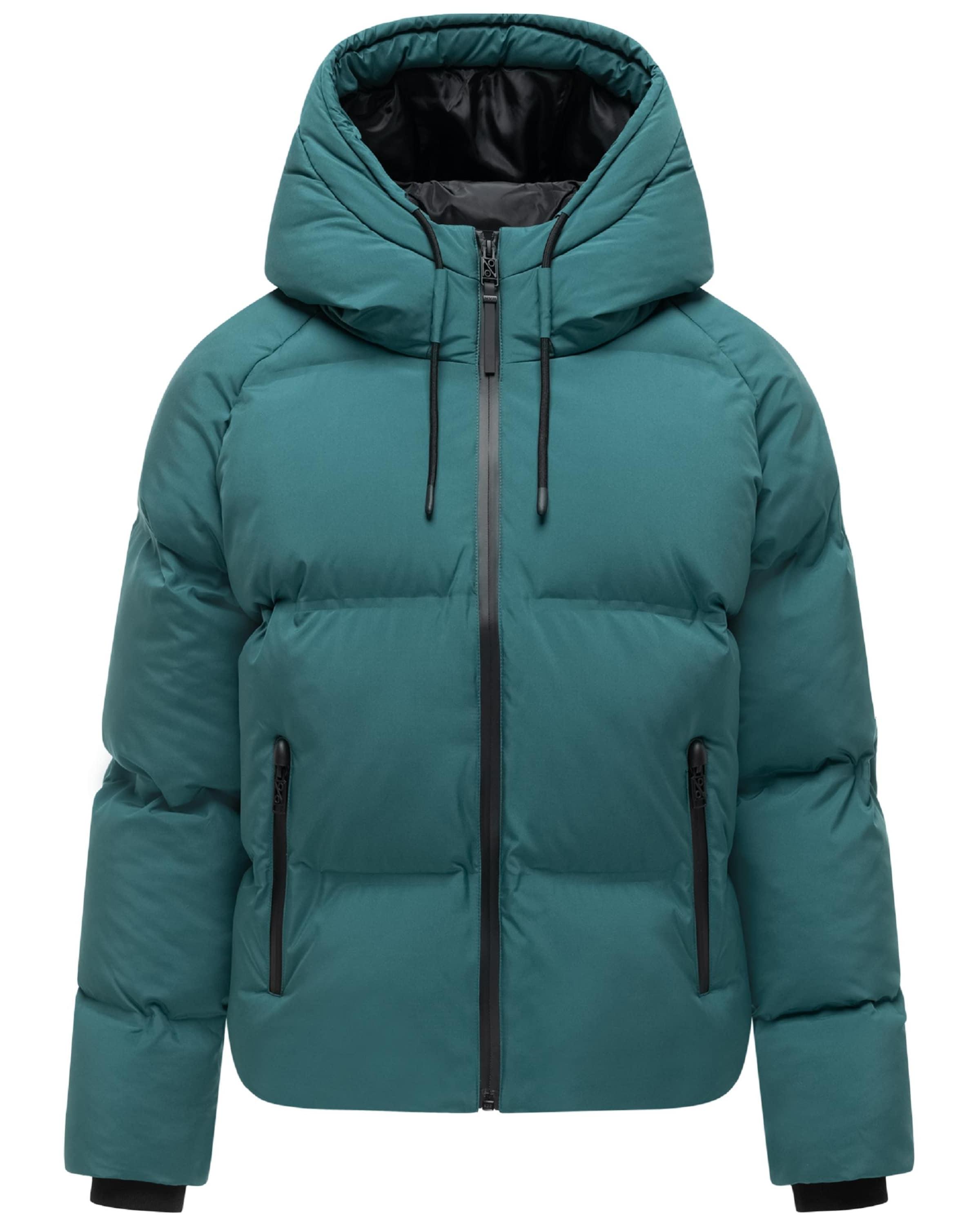 NAVAHOO Winterjas in Groen: voorkant