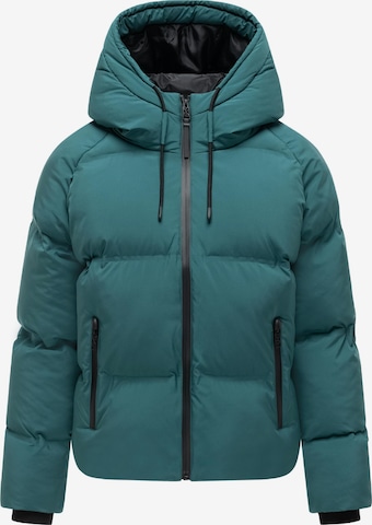 NAVAHOO Winterjas in Groen: voorkant