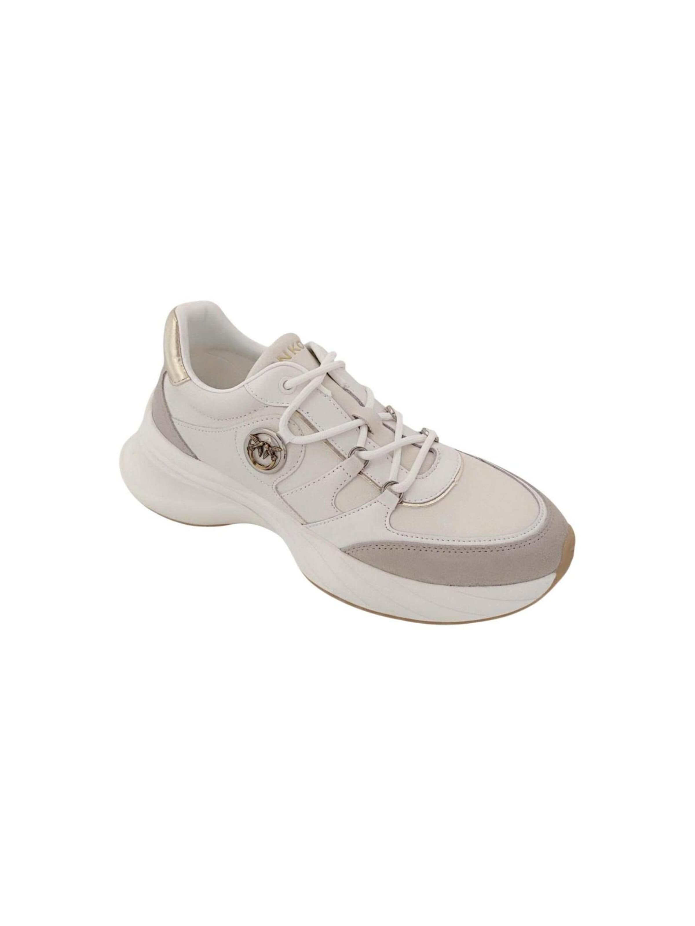 PINKO Låg sneaker 'ARIEL 36 SS0215P021' i vit