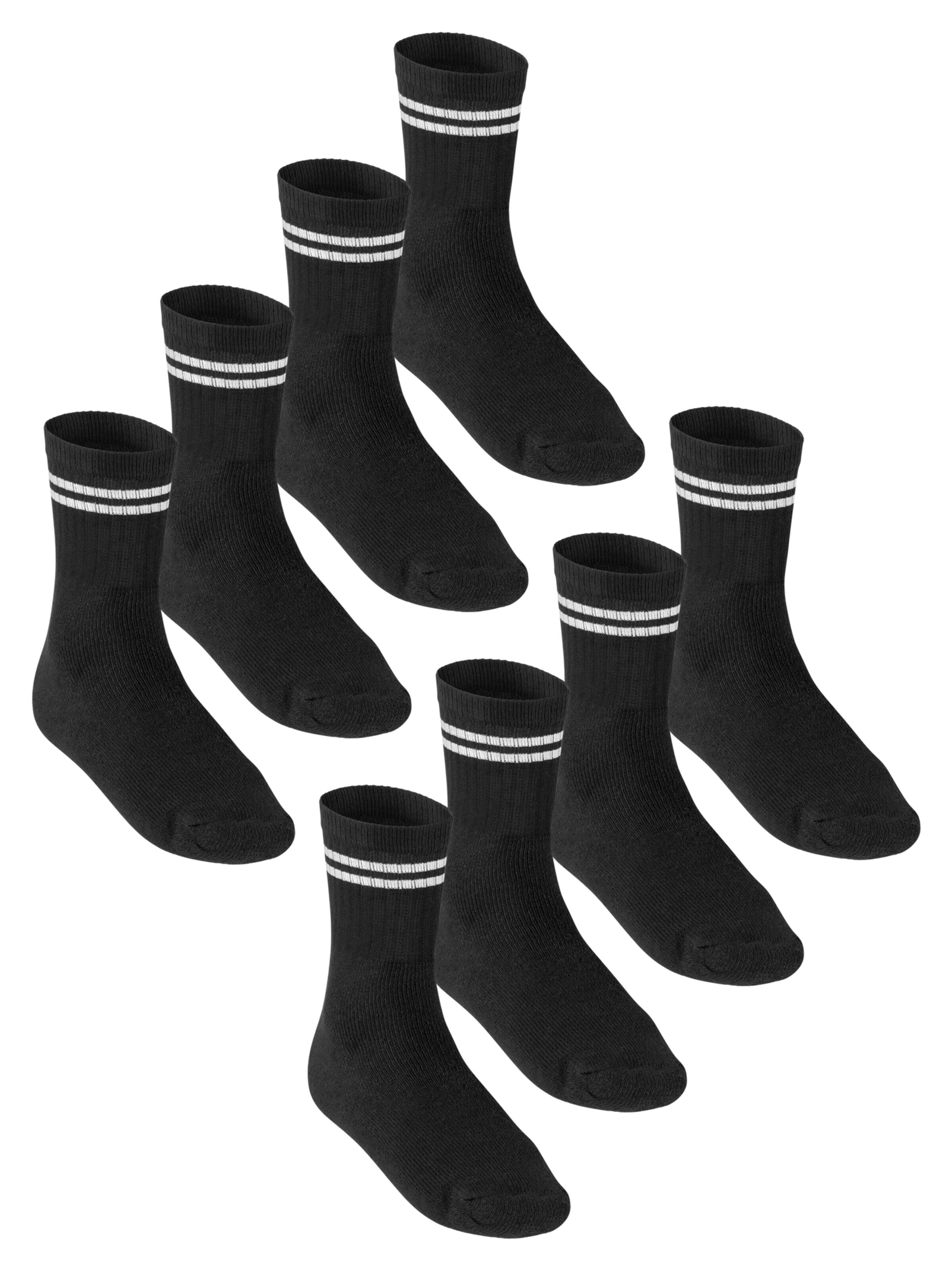 MT Athletic Socks 'Tennis' in Black: front