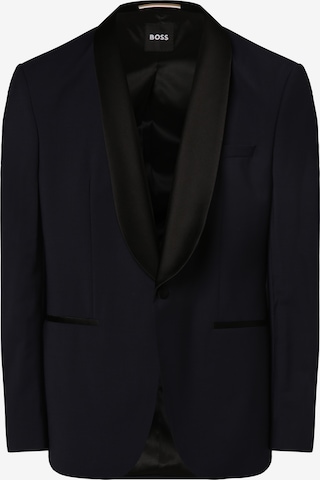 Coupe regular Veste de costume 'Jasper' BOSS Black en bleu : devant