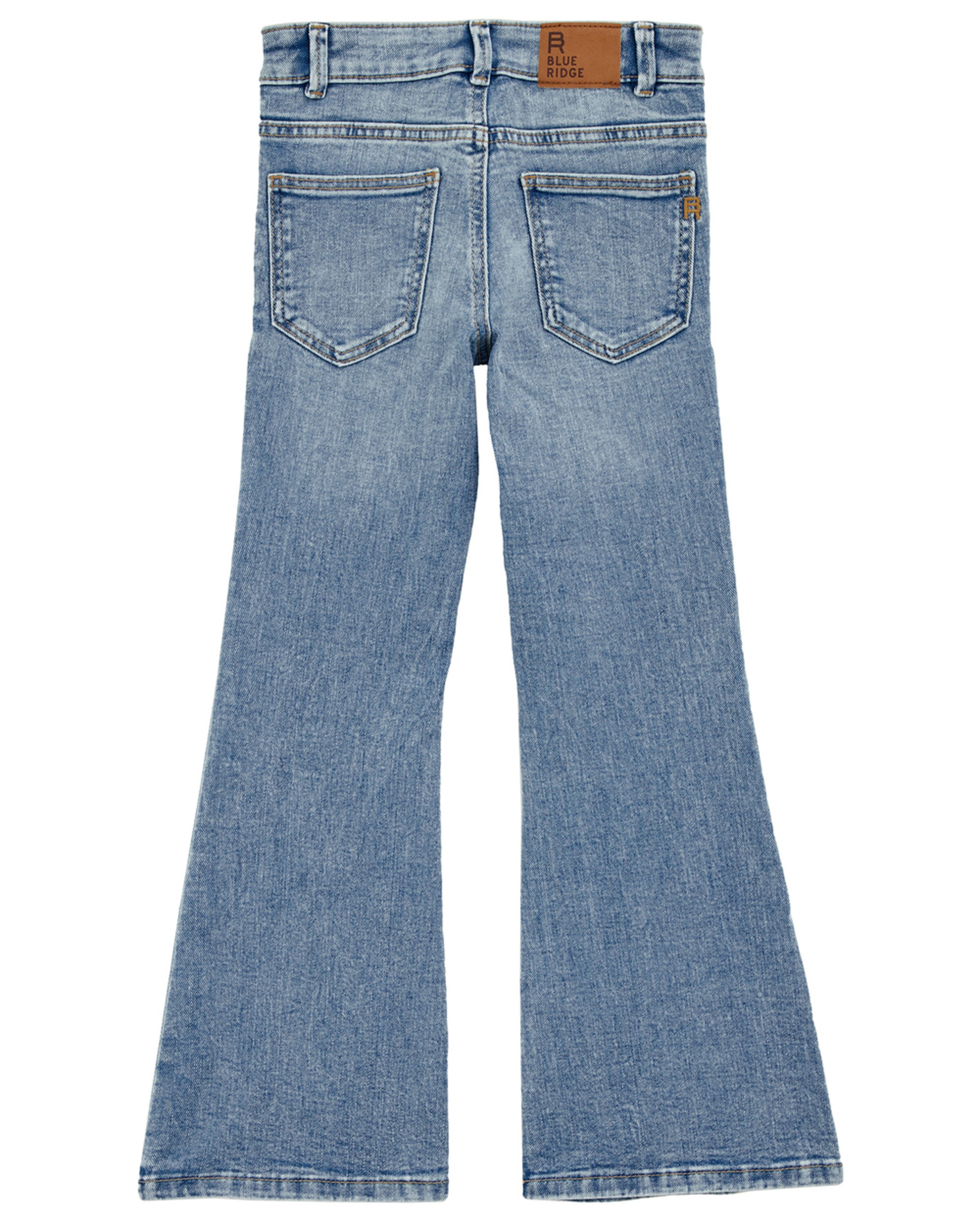 WE Fashion Laienev Teksapüksid, värv sinine